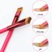 Boobeen 2Pcs Eyebrow Brush Set - Angled Brow Brush for Powder, Gel, Cream, Pomade - Professional Applicator for Natural, Wild Brow Look - Buy Online on GoSupps.com