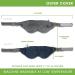 BARMY Weighted Sleep Masks Bundle - Purple and Gray (13oz Each) | Block Out Light for Relaxation and Comfortable Sleep | Blackout Eye Mask for Sleeping - Buy Online on GoSupps.com
