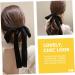 Beaupretty Big Bow Headband Girl Hair Ring Velvet Elasticity - Buy Online on GoSupps.com