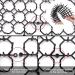 Cat Repellent Outdoor Cat Scat Mat 6 Pcs Cat Repellent Mat with Plastic Spikes for Garden Fence Anti-Cats Network Bird Squirrel Raccoon Spikes - Buy Online on GoSupps.com