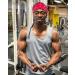 KAWATA Men's 3 Pack Workout Tank Tops - Quick Dry Gym Tees - X-Large - Black/Deep Grey/Light Grey - Buy Online on GoSupps.com