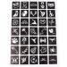 Simple Safe Odorless Non-toxic Stencil Temporary Template Template Professional Tattoos for Beginners - Buy Online on GoSupps.com