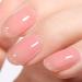 TOMICCA Nude Pink Gel Nail Polish - Long-Lasting Translucent Peach-Pink Color - Buy Online on GoSupps.com
