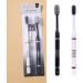Matching Couple Brushes - Stylish Black & White Toothbrushes with Ergonomic Handles for Couples - Buy Online on GoSupps.com