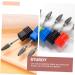 HAPINARY Nail Polisher Nail Bit Professional Drill Bits Cuticle Nail Drill Bit Safety Bits for Nail Drill Nail Tools Drill Bits for Nails Multipurpose Substitute Tungsten Steel Alloy 7x1.3cm As Shown 4 - Buy Online on GoSupps.com