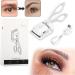 Heated Eyelash Curler Rechargeable Electric Eyelash Curler Heated Eyelash Clip for Make Up Professional Lash Curler for All Eye Shapes Ideal Gift for Women Girlfriend (White) - Buy Online on GoSupps.com