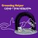 Petlicity Cat Kitten Massaging and Scratching Pet Arch Self Grooming with Soft Comfortable Bristles (Grey) - Buy Online on GoSupps.com
