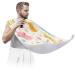 Beard Bib Apron Beard Bib Hair Catcher for Men Shaving and Trimming Non-Stick Waterproof Beard Cape Grooming Cloth Rabbits Pattern