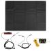 Equipment mat set 138 x 100 cm ground matt set reduced inflammation improves sleep stress relief ground sheet with a bracelet for healthy grounding energy
