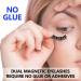 Magnetic Eyelashes Realistic No Glue Extension False Eyelashes Ergonomical Personalise Natural Look Reusable Magnetic Eyelashes Easy to Use Magnetic Eyelashes Set for Women and Girl - Buy Online on GoSupps.com