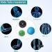 Hedgehog Massage Balls - 3 Set Myofascial Massage Ball for Feet Back & Legs - Best Foot & Muscle Relief - International Shipping Available - Buy Online on GoSupps.com