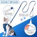 Breakproof Cat Dishes & Adjustable Vest Set for Small Kittens | Reflective Blue XS Leash for Safe Outdoor Adventures - Buy Online on GoSupps.com