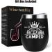 Coolertaste King Of The Camper Wine Tumbler - 12oz Happy Camper Gift for Campers Outdoors - RV Hiking Camping Coffee Mug - Buy Online on GoSupps.com