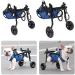 Disability Dog Wheelchair Small Pet Back Leg Wheelchair Adjustable Lightweight Dog Wheelchair Dog Mobility Aid Trolley with Wheels Rehabilitation of The Back Legs of The Dog - Buy Online on GoSupps.com