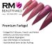 Glossy Black Gel Nail Polish - UV LED Color Gel No Sweat Layer | RM Beautynails 5ml - Buy Online on GoSupps.com