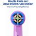 Brusheez Kids Electric Toothbrush Replacement Brush Heads - 10 Pack (Purple Medium) | Compatible Brush Heads for Kids' Oral Care - Buy Online on GoSupps.com