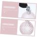 Ipetboom 1 Set Perfume Bottle Spray Valentines Day Gift Perfume Dispenser Bottle Fancy Light Bulbs Small Perfume Rechargeable Vintage Crystal Glass Filling Travel Essential Oil Bottle Pink 273G24801O 6x6cm Pink - Buy Online on GoSupps.com