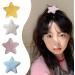 PLCPDM Hair Clip Star Yellow Bangs Clip s Duckbill Clip Headdress Hair Accessories Furry Hairpin Green - Buy Online on GoSupps.com