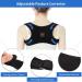 Posture Corrector for Men & Women | Adjustable Back Support Brace (Size 28-48) | Comfortable Shoulder Straightener - Buy Online on GoSupps.com