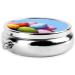 Colourful Cartoon Eggs Portable Metal Pill Box - 3-Compartment Travel Case for Small Pills | Hinged Design & Compact | Perfect for On-the-Go - Buy Online on GoSupps.com