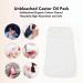 Shop Reusable Castor Oil Pack - Organic Cotton Flannel Wrap Pads for Effective Heat Compression & Absorption - Buy Online on GoSupps.com