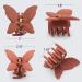 NLUS Butterfly Hair Clips - 6pcs Matte Jaw Clips for Women and Girls in Various Colors - Buy Online on GoSupps.com