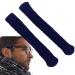 Facynde glasses ear pads knitting glasses corn cushions-non-slip glasses arm cushions iron-on sleeves-sleeved glasses glasses accessories Cyan-colored color