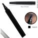 Beard Pen 2Pcs - Waterproof & Sweatproof Men's Beard Pencil Filler for Shaping & Enhancing - Define & Sharpen Hair, Beard, Mustache & Eyebrows (Black) - Buy Online on GoSupps.com