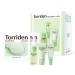 Torriden BALANCEFUL Cica Trial Kit Gotu Kola Infused Daily Skincare Kit - 4 Step Regimen with Cleansing Gel Toner Pad Serum and Cream | Vegan Hypoallergenic Korean Skin Care