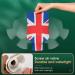 Union Jack Hot Water Bottle with Plush Cover | Hand Warmer for Adults & Children | 26.5x15.3cm - Cozy & Stylish International Shipping - Buy Online on GoSupps.com