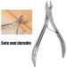 Stainless Steel Dead Skin Pliers Scissors Ingrown Toenails Paronychia Treatment Nail Remover Nail Cuticle Nippers Manicure Pedicure Tool for Fingernails and Toenails - Buy Online on GoSupps.com