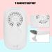 Eyelash Fan Dryer USB Mini Fan Air Conditioning Blower Electric Bladeless Cooling Fan Rechargeable Grafting Eyelashes Glue Dryer Fan for Eyelash Extension(White) - Buy Online on GoSupps.com