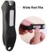 GLAMFIELDS Stainless Steel Nail Clipper with Catcher - No Splash Fingernail & Toenail Trimmer | Perfect Gift for Men & Women - Buy Online on GoSupps.com