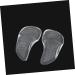 Beaupretty Half Insoles Heel Cushions - 3 Pair Anti-Slip Metatarsal Foot Support for High Heels Clear Gel Pads - Buy Online on GoSupps.com