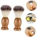 Magiclulu 10 STK Razor Brush Premium Beard & Hair Shaving Brush for Men | Hairdressing Accessories & Tools for Salon & Home Use - Buy Online on GoSupps.com
