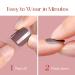 LitBear French Manicure Press On Nails Kit - 60 Pcs, Pre-Applied Jelly Glue, Salon-Quality Results in Minutes, Long-Lasting, 12 Sizes for Women - Buy Online on GoSupps.com