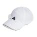 adidas Unisex Hat Aeroready Training Running Baseball Cap One Size white/black/black