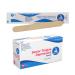 Dynarex Tongue Depressors Sterile 6 Senior-Sized Length Made from Beige Birch Wood Comes in Peel-Down Patches 1 Box of 100 100 Count (Pack of 1) Senior