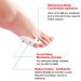 Pinky Toe Bunion Corrector - Gel Separators & Guards for Tailor's Bunions - 4 PCS - Buy Online on GoSupps.com