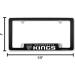 Rico Industries NBA Sacramento Kings Black Chrome License Plate Frame - Buy Online on GoSupps.com