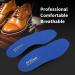 PCSSole Arch Support Leather Insoles | Premium Breathable Orthopedic Inserts for Flat Feet & Plantar Fasciitis | Thin Comfort Footbeds for Men & Women | EU38-39 - Buy Online on GoSupps.com
