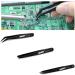 Professional Tweezers Set - SLANT & POINT Precision Ingrown Hair Tweezers for Men & Women | 3-Piece Kit for Face Hair Watch Fixation & Electronics - Buy Online on GoSupps.com
