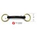 2" Loose Ring Rubber Mouth Snaffle Horse Pony Bit Cob Bradoon Mullen Bit (4.5") - Buy Online on GoSupps.com