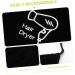 BELLIFFY 2pcs Storage Bag Styling Tool Organizer Empty Matte Lip Tubes Hair Dryer Supplies Velvet Black - Buy Online on GoSupps.com