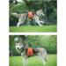 Reflective Waterproof Saddle Bag Backpack for Medium-Large Dogs - Adjustable Pet Travel Pack (Red L - 28kg to 40kg) - Buy Online on GoSupps.com