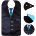 Adult Laz Waterproof Libbar Suit - Washable & Reusable Dining Protection for Older Men | Assorted Colors | 84x45cm - Buy Online on GoSupps.com