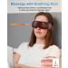 Eye Massager with Heat for Migraine Relief | Foldable Smart Goggles | Relax Eye Strain & Reduce Bags | Perfect Gifts for Men & Women - Buy Online on GoSupps.com