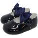 Baby Girls Navy Pram Shoes with Bow Detail | Soft Sole | Made in Britain | 3 UK Child Size - Buy Online on GoSupps.com