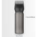 Sibba Root Comb Applicator Bottle 6 OZ Hair Oil Bottle for Dye Brush with Graduated Scale Profssional Hairdressing Coloring Styling Tool (Black) - Buy Online on GoSupps.com