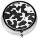 Buy Black Grey White Camo Round Pill Box - 3 Compartment Portable Travel Medicine Organizer - Buy Online on GoSupps.com